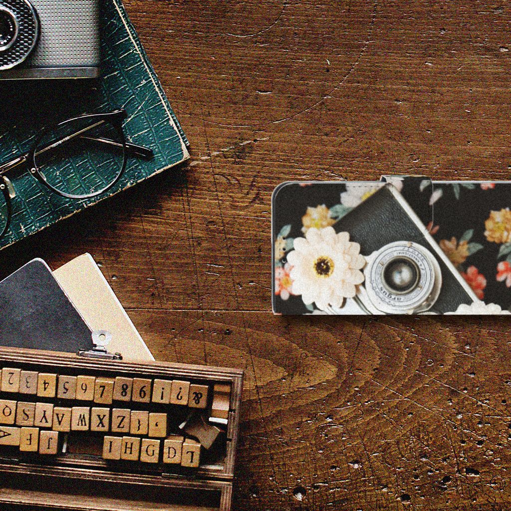 Xiaomi Mi A3 Telefoonhoesje met foto Vintage Camera