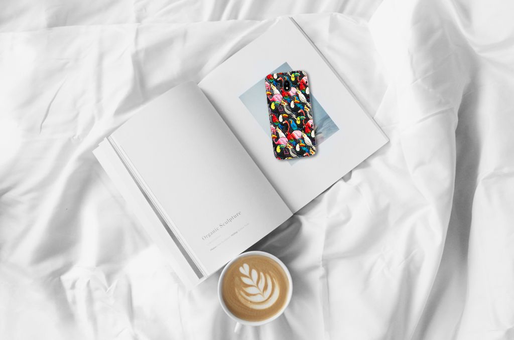 Samsung Galaxy J3 2017 TPU Hoesje Birds