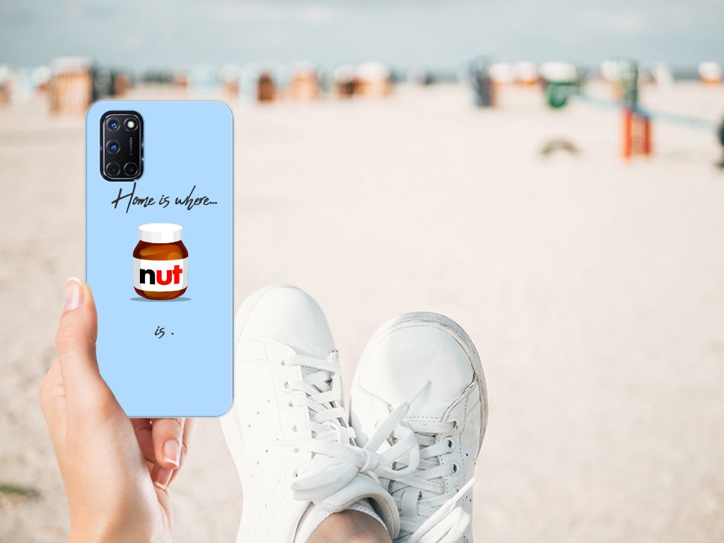 OPPO A52 | A72 Siliconen Case Nut Home