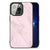 iPhone 13 Pro Marmeren Print Telefoonhoesje Marble Pink - Origineel Cadeau Vriendin