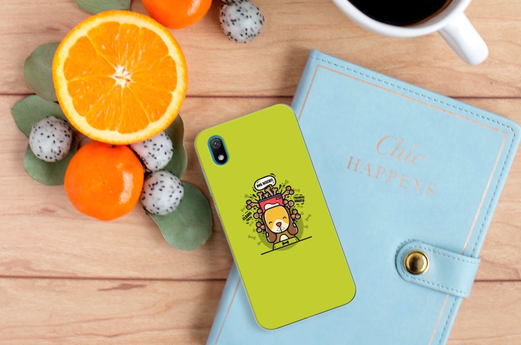 Huawei Y5 (2019) Telefoonhoesje met Naam Doggy Biscuit