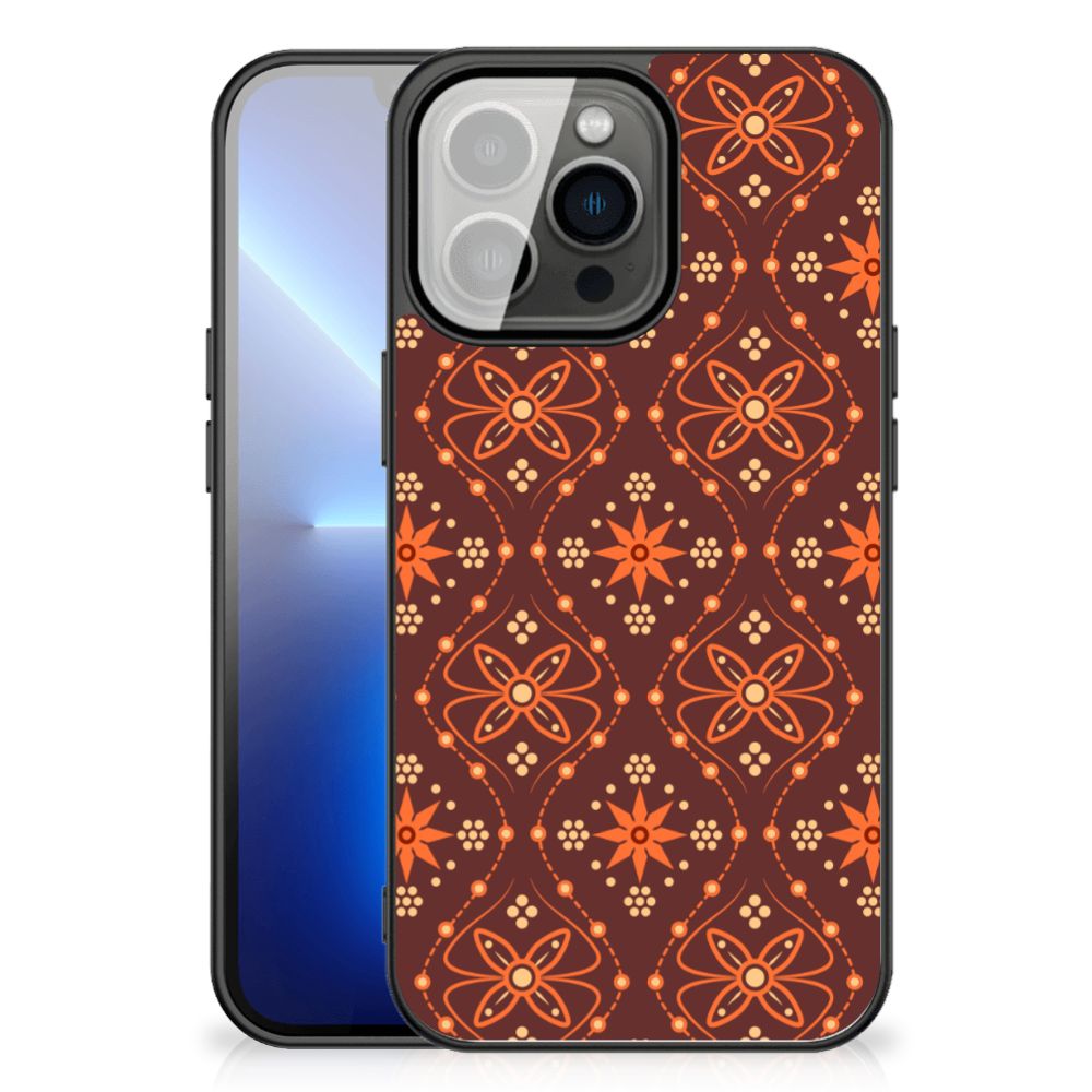 iPhone 13 Pro Max Back Case Batik Brown B2C Telecom