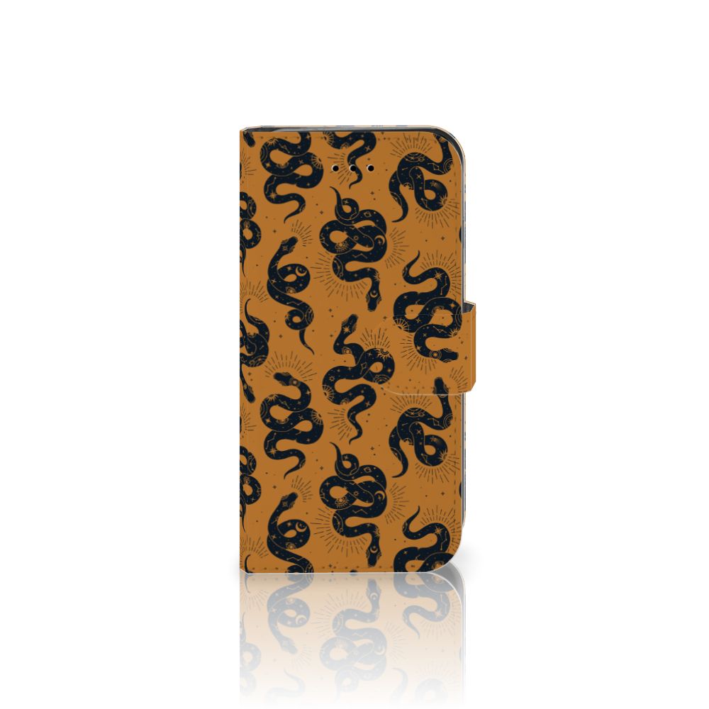 Telefoonhoesje met Pasjes voor iPhone 7 | 8 | SE (2020) | SE (2022) Snakes