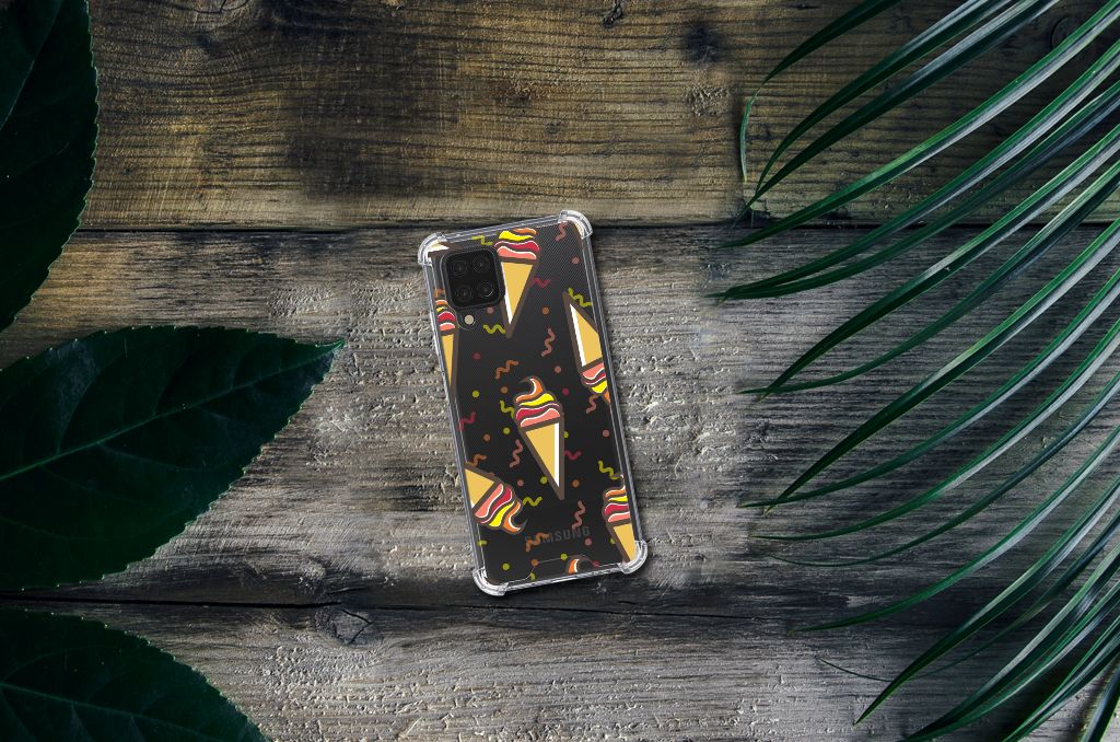 Samsung Galaxy A12 Beschermhoes Icecream - B2C Telecom