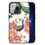 Dierenprint Telefoonhoesje voor iPhone 13 Pro Pink Peacock B2C Telecom