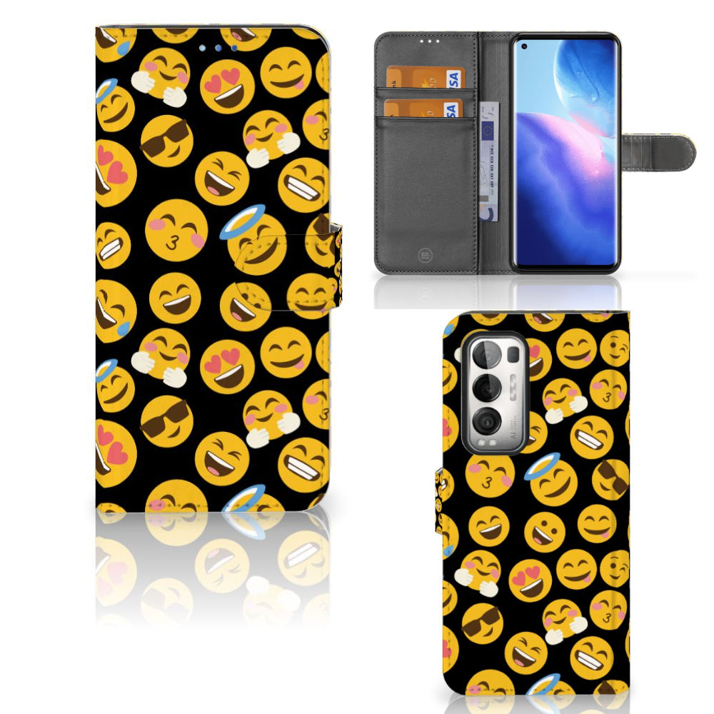 OPPO Find X3 Neo 5G Telefoon Hoesje Emoji