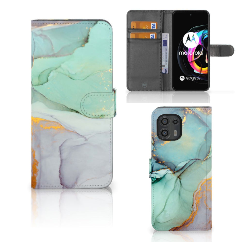 Hoesje voor Motorola Edge 20 Lite Watercolor Mix