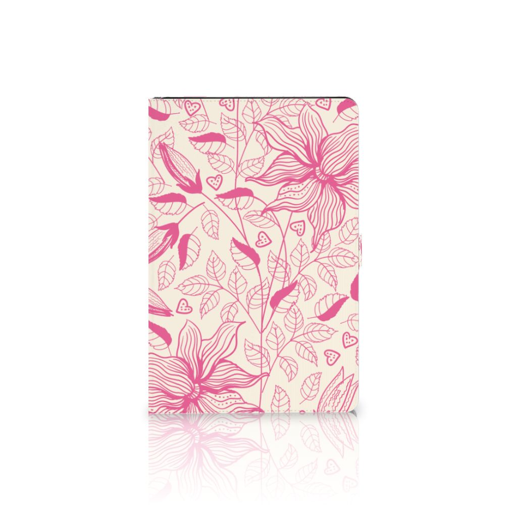 Samsung Galaxy Tab S7 FE | S7+ | S8+ Tablet Cover Pink Flowers