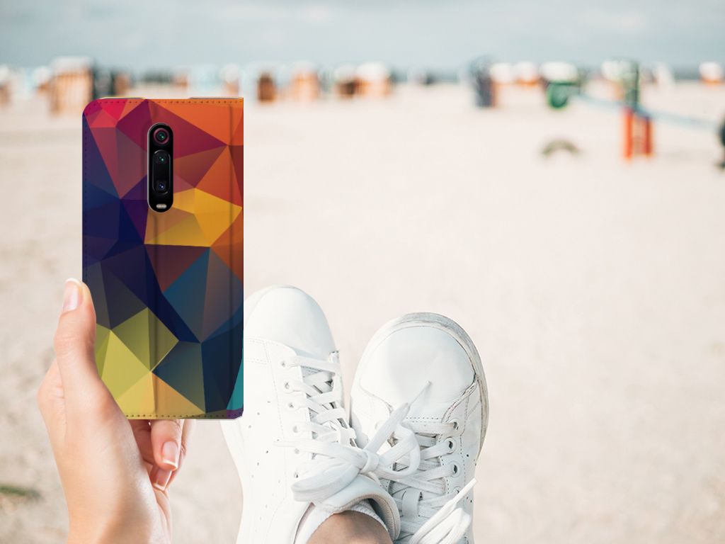 Xiaomi Mi 9T Pro Stand Case Polygon Color - B2C Telecom