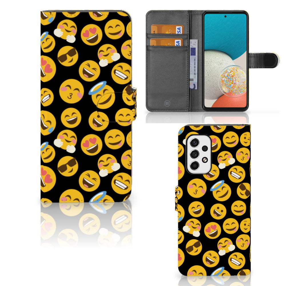 Samsung Galaxy A53 Telefoon Hoesje Emoji