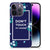 Apple iPhone 14 Pro Silicone-hoesje Flowers Blue DTMP B2C Telecom