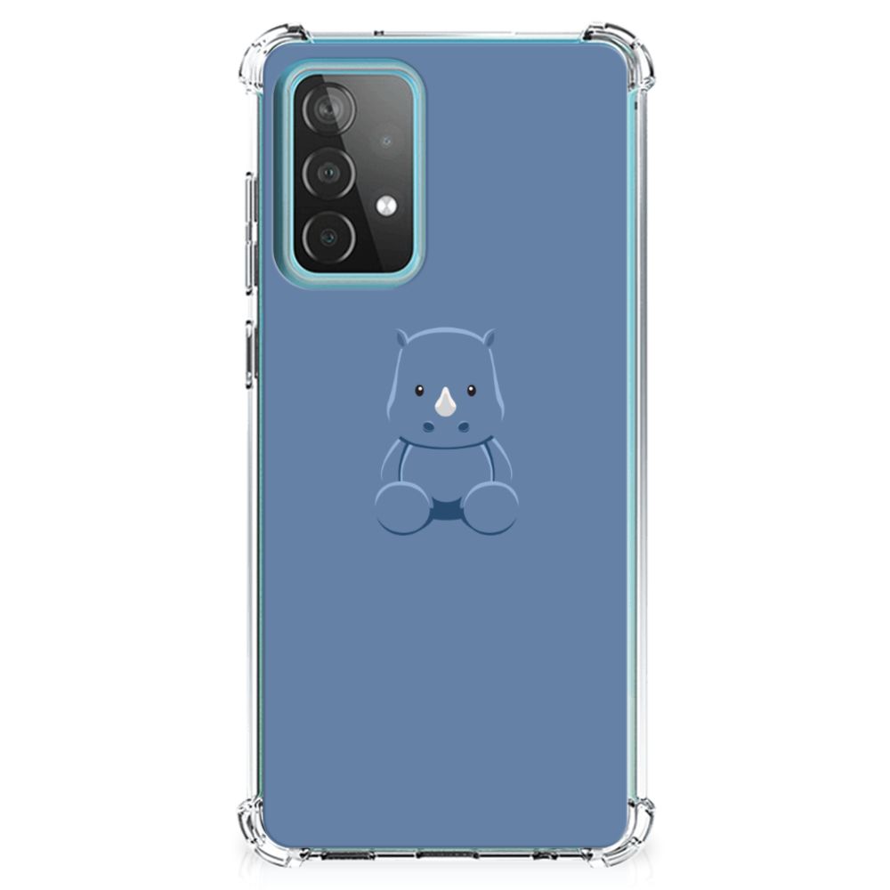 Samsung Galaxy A52 4G/5G Stevig Bumper Hoesje Baby Rhino