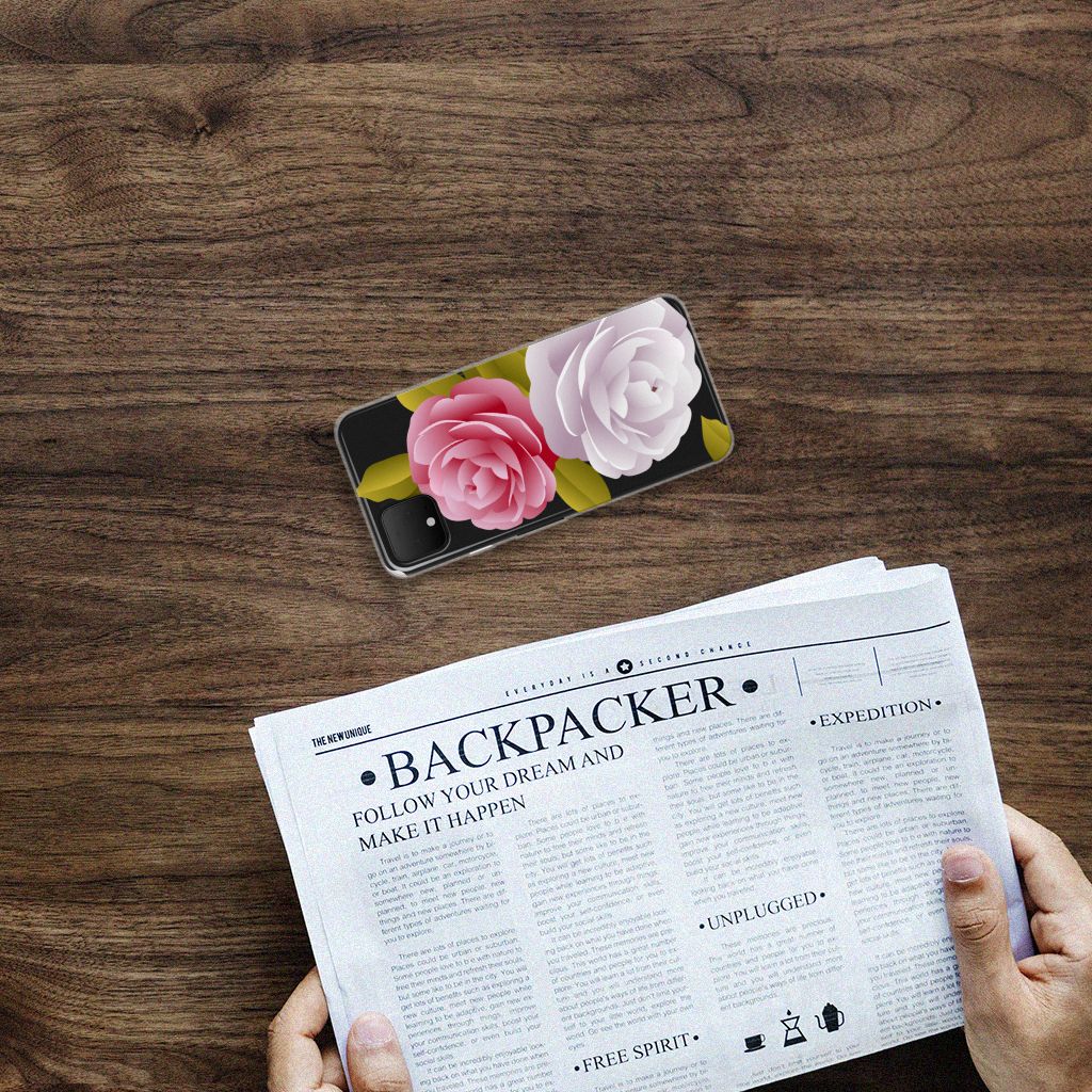 Google Pixel 4 XL TPU Case Roses B2C Telecom