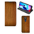 Motorola Moto G9 Play Book Wallet Case Donker Hout - B2C Telecom