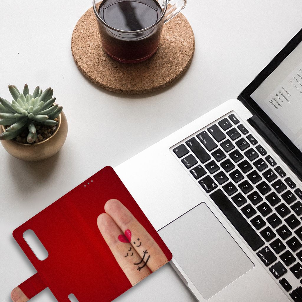 OPPO Find X2 Pro Wallet Case met Pasjes Liefde - Origineel Romantisch Cadeau