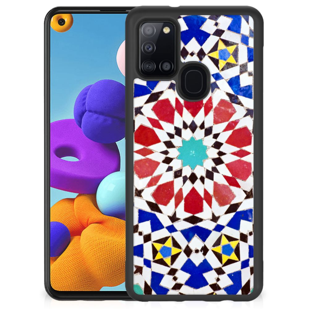 Samsung Galaxy A21s Gripcase Mozaïek B2C Telecom