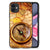 iPhone 11 TPU Backcover Kompas met kompasontwerp op vintage kaart