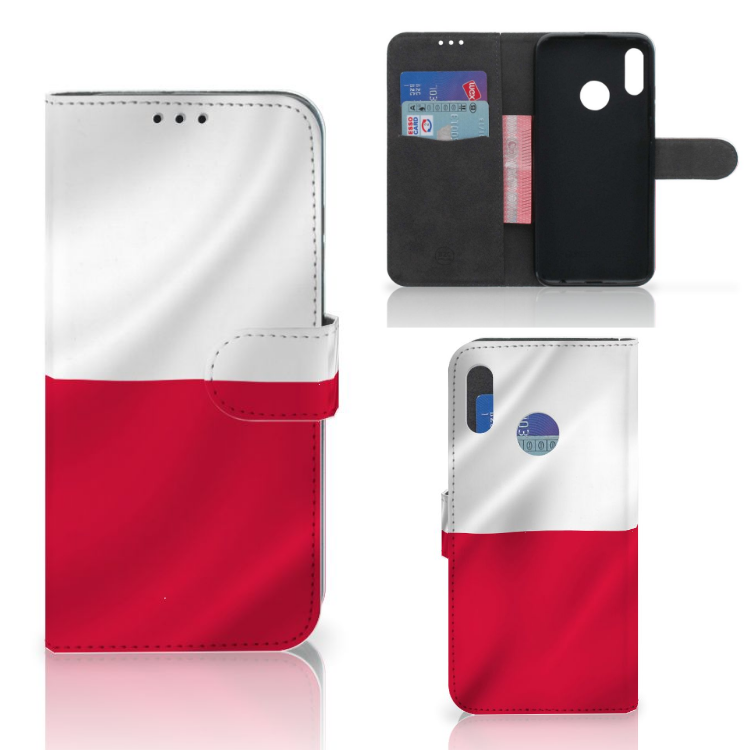 Honor 10 Lite Bookstyle Case Polen
