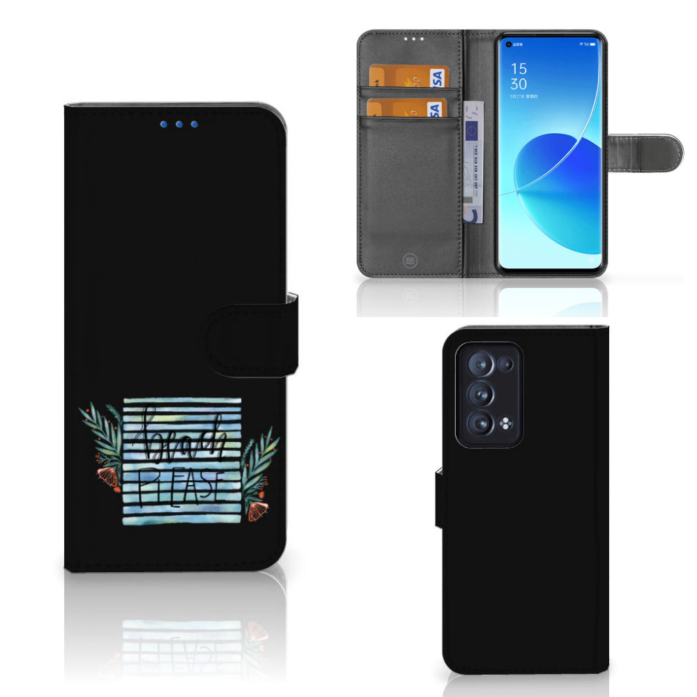 OPPO Reno 6 Pro Plus 5G Leuk Hoesje Boho Beach