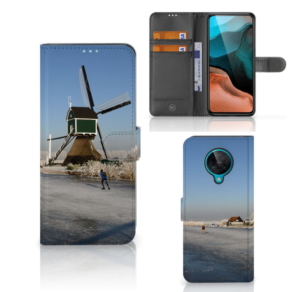 Xiaomi Poco F2 Pro Flip Cover Schaatsers