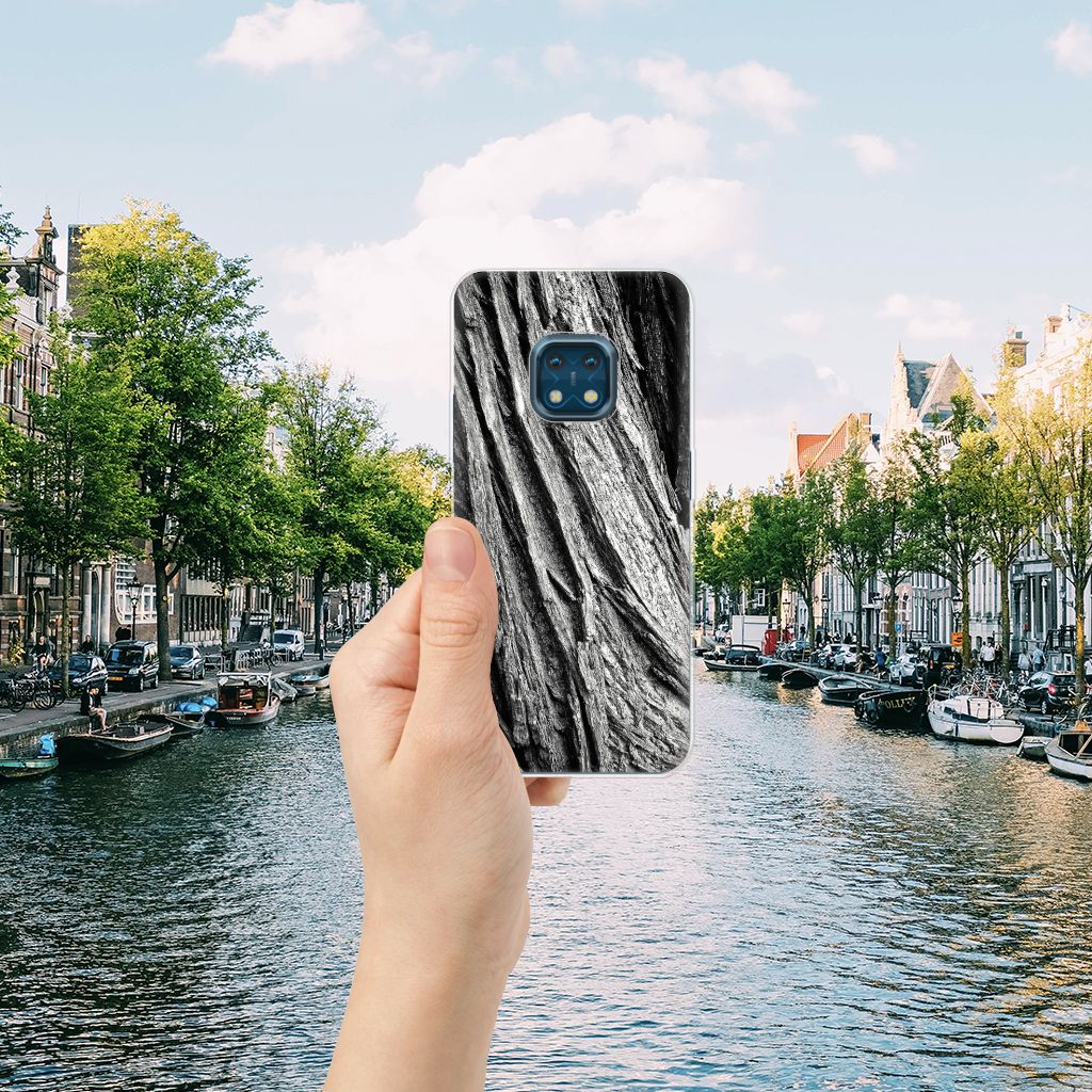 Bumper Hoesje Nokia XR20 Boomschors Grijs B2C Telecom