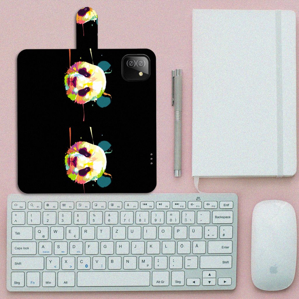 Samsung Galaxy A03 Leuk Hoesje Panda Color
