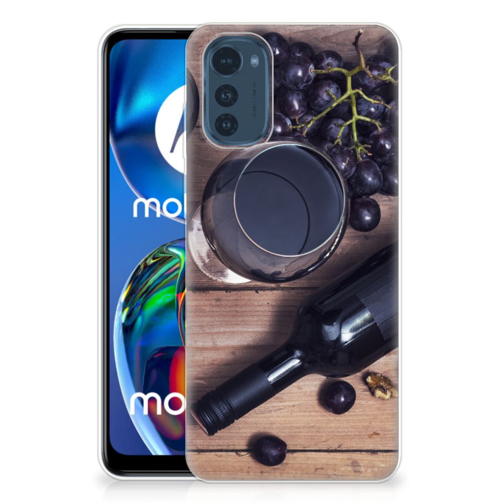 Motorola Moto E32/E32s Siliconen Case Wijn B2C Telecom