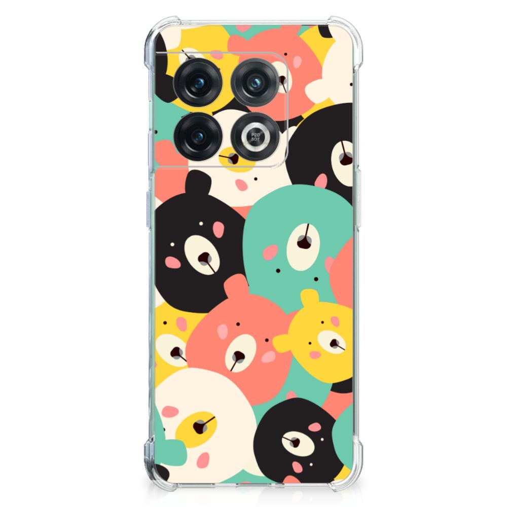 OnePlus 10 Pro Stevig Bumper Hoesje Bears