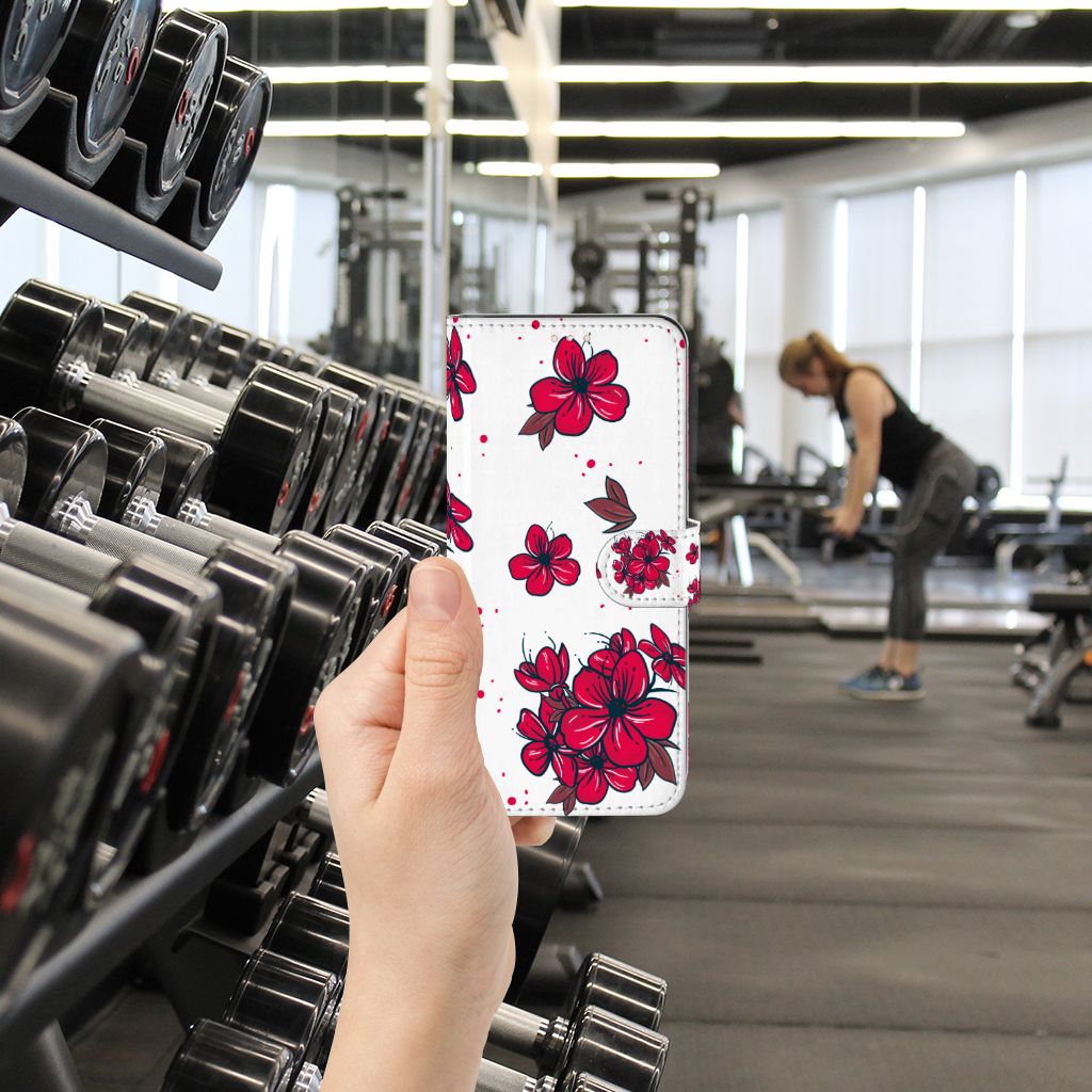 Xiaomi Redmi Note 10/10T 5G | Poco M3 Pro Hoesje Blossom Red