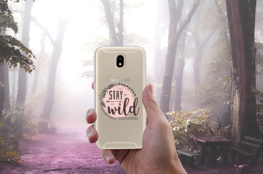 Samsung Galaxy J5 2017 Telefoonhoesje met Naam Boho Stay Wild
