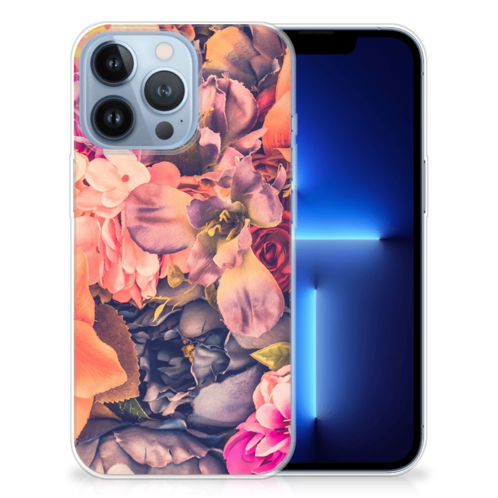 Apple iPhone 13 Pro TPU Case Bosje Bloemen B2C Telecom