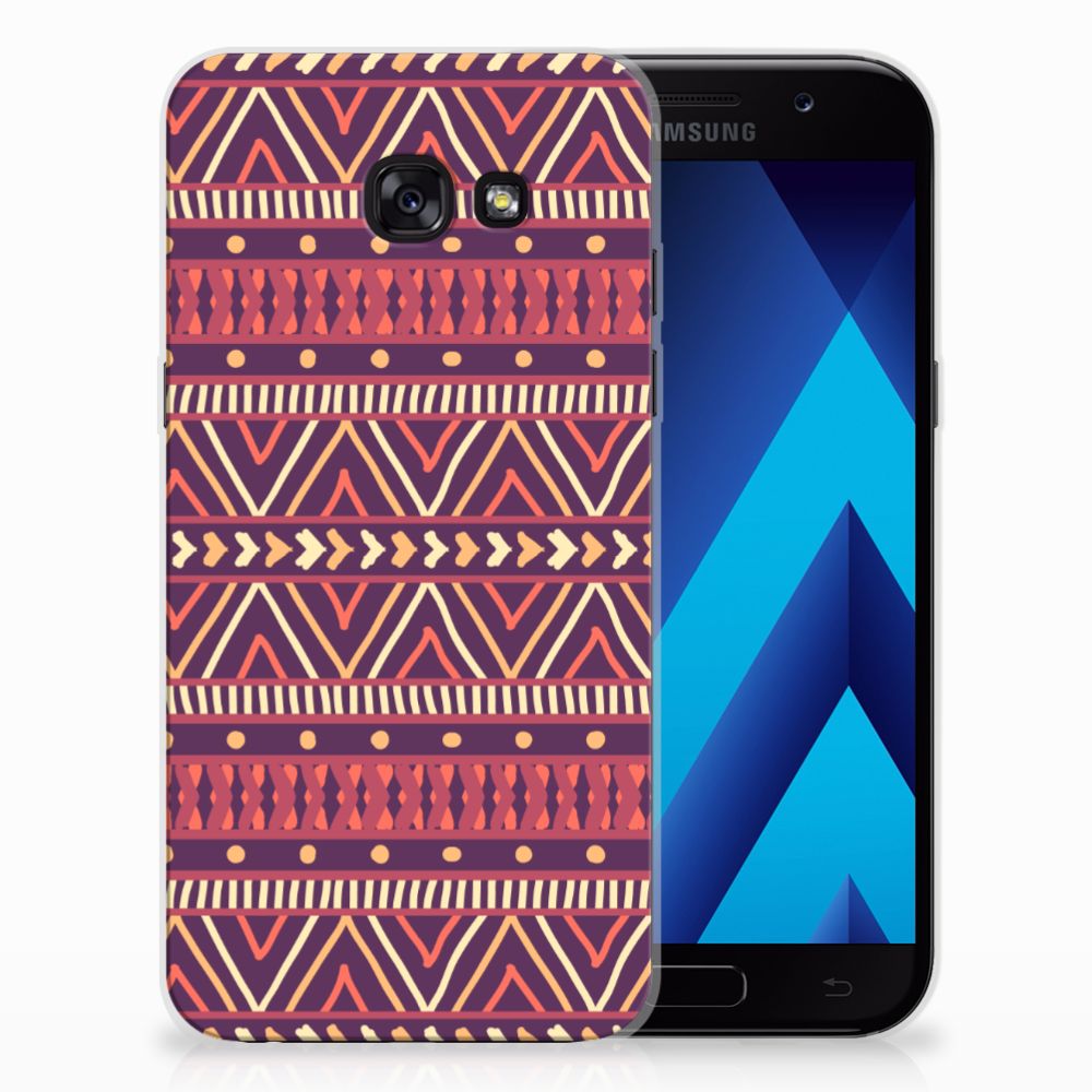Samsung Galaxy A5 2017 TPU bumper Aztec Paars