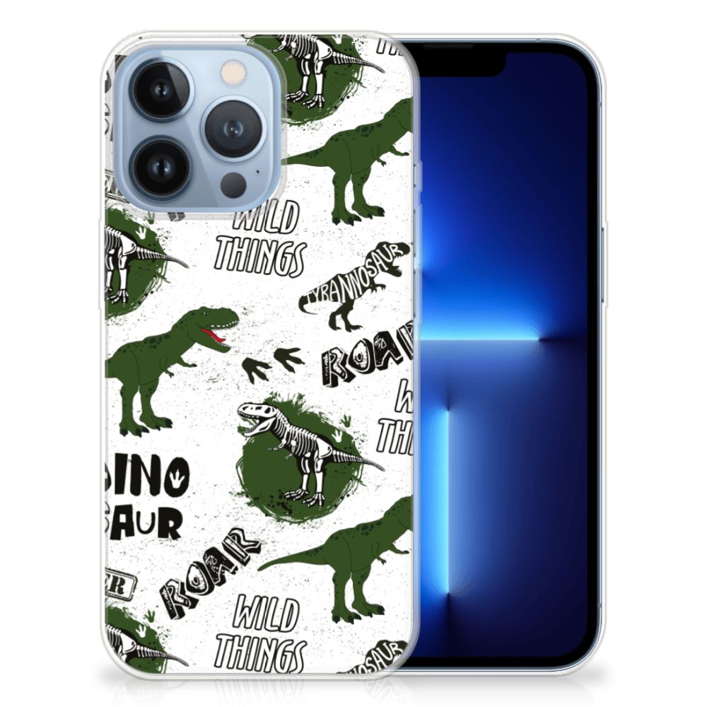TPU Hoesje voor Apple iPhone 13 Pro Dinosaurus B2C Telecom
