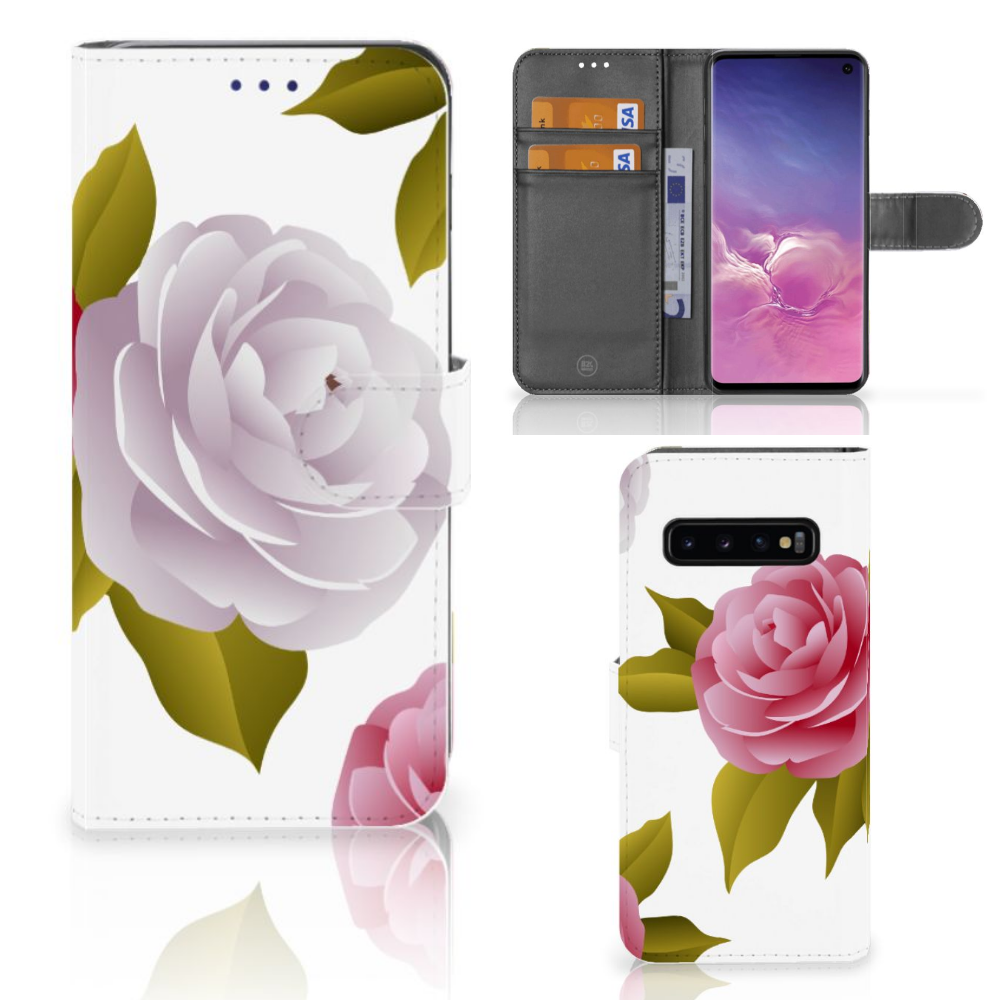 Samsung Galaxy S10 Hoesje Roses
