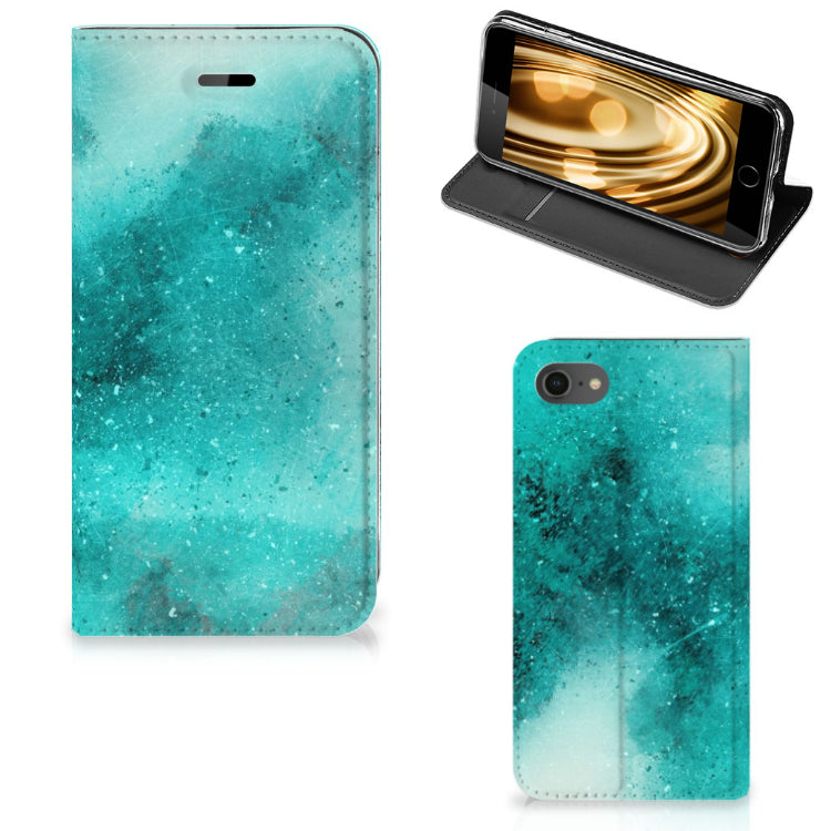 Bookcase iPhone 7 | 8 | SE (2020) | SE (2022) Painting Blue