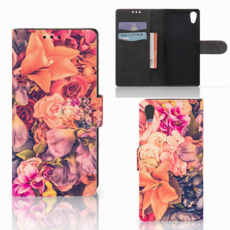Sony Xperia XA1 Hoesje Bosje Bloemen