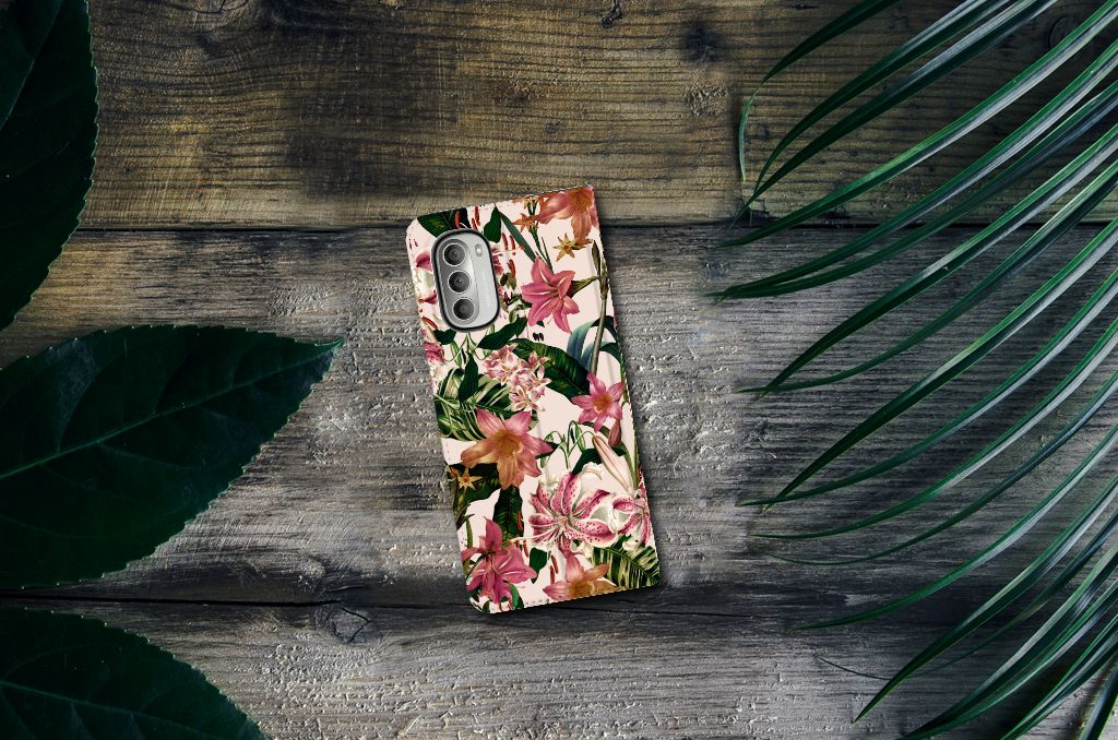 Motorola Moto G51 5G Smart Cover Flowers - B2C Telecom