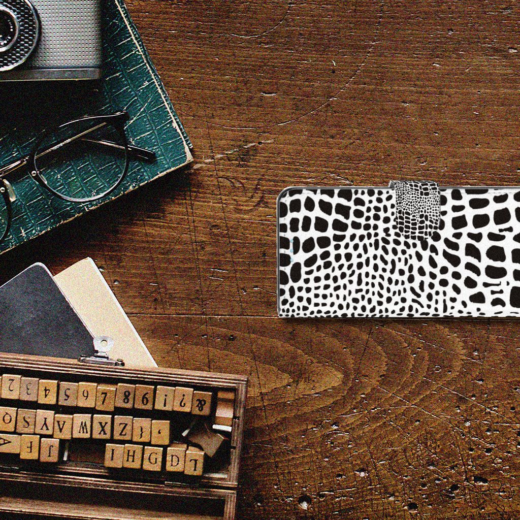 Sony Xperia 10 III Telefoonhoesje met Pasjes Slangenprint