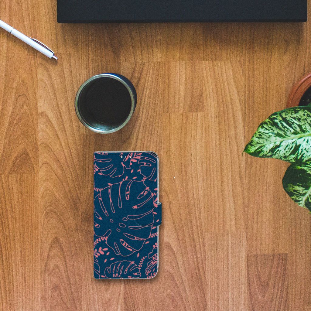 Huawei Y6 (2019) Hoesje Palm Leaves