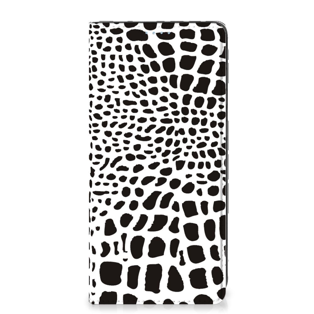 Samsung Galaxy A21s Hoesje maken Slangenprint - B2C Telecom