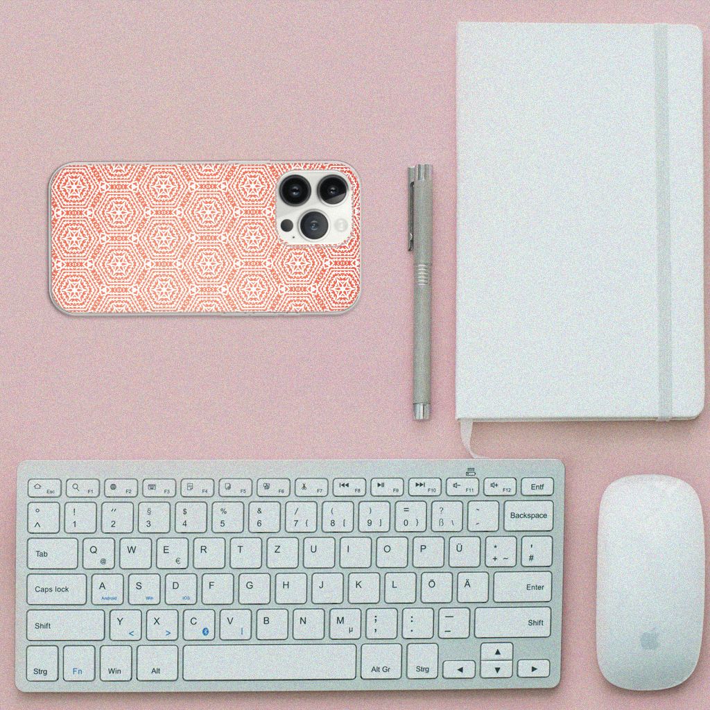 iPhone 13 Pro Max TPU bumper Pattern Orange B2C Telecom