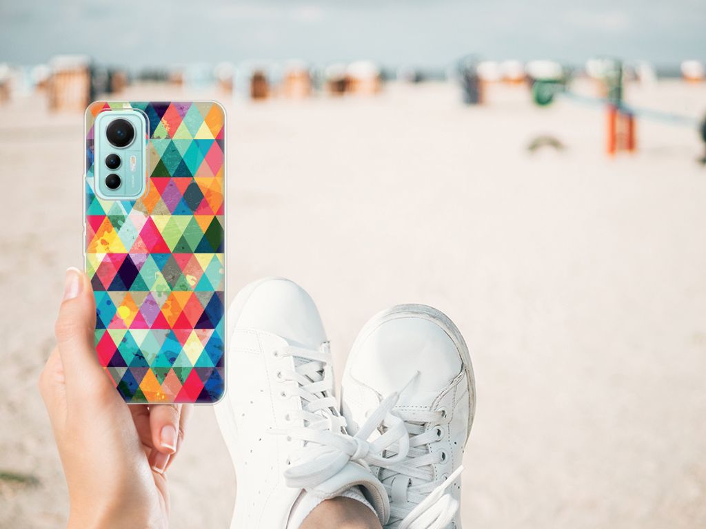 Xiaomi 12 Lite TPU bumper Geruit B2C Telecom