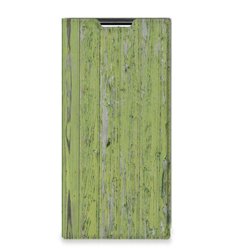 Samsung Galaxy S22 Ultra Book Wallet Case Green Wood - B2C Telecom