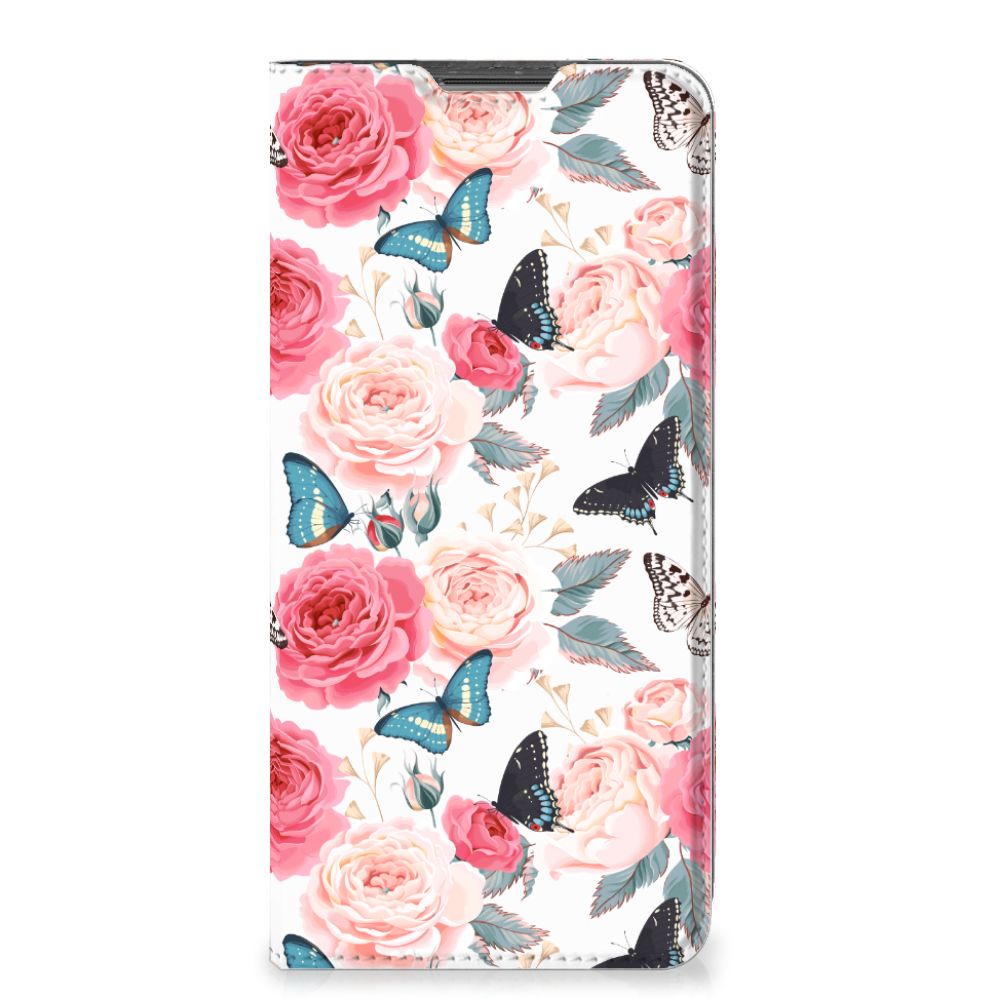 Xiaomi Redmi Note 11 Pro Smart Cover Butterfly Roses - B2C Telecom