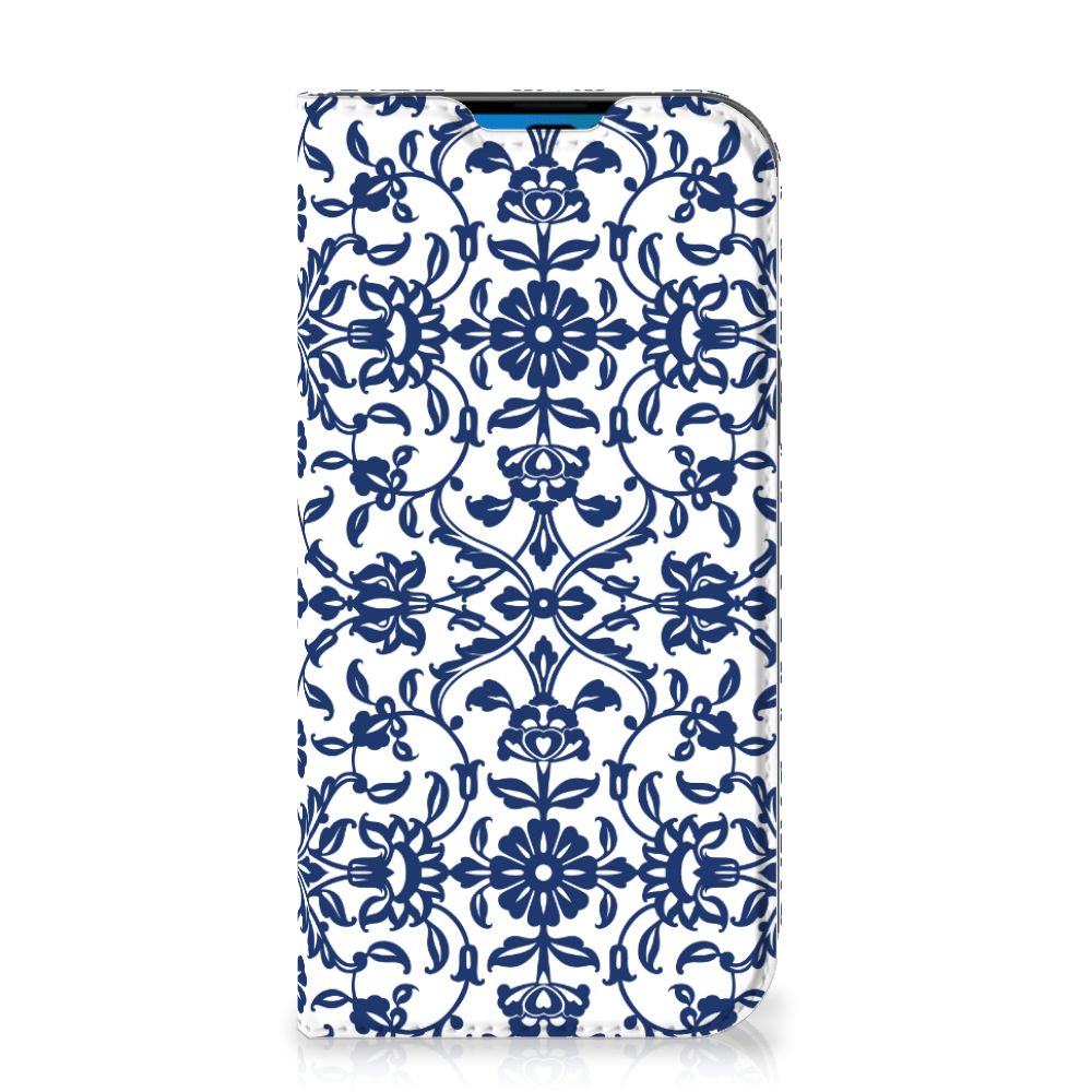 iPhone 14 Pro Smart Cover Flower Blue - B2C Telecom
