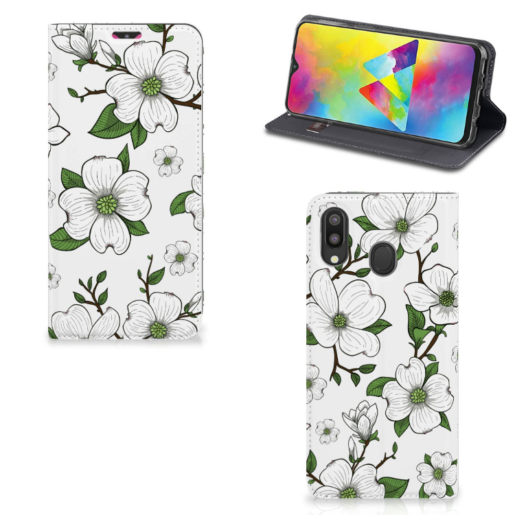 Samsung Galaxy M20 Smart Cover Dogwood Flowers