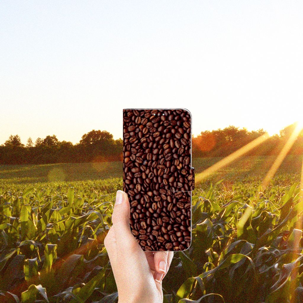 Samsung Galaxy A71 Book Cover Koffiebonen