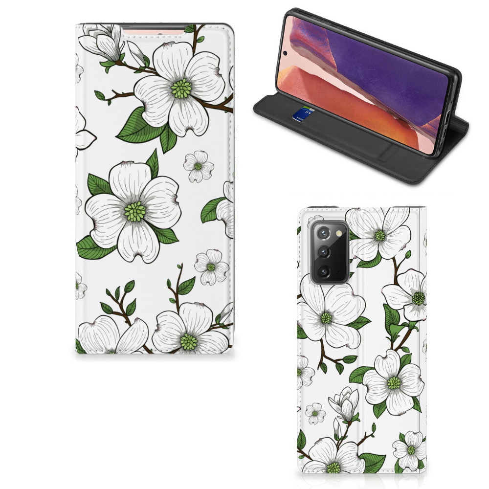 Samsung Galaxy Note20 Smart Cover Dogwood Flowers - B2C Telecom