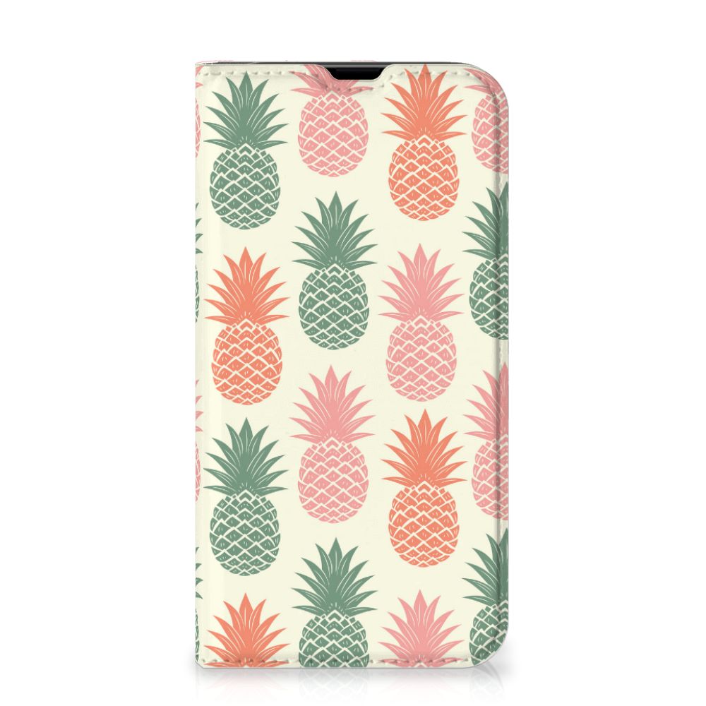 iPhone 13 Pro Flip Style Cover Ananas - B2C Telecom