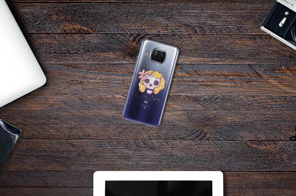 Silicone Back Case Xiaomi Mi 10T Lite Boho Skull B2C Telecom